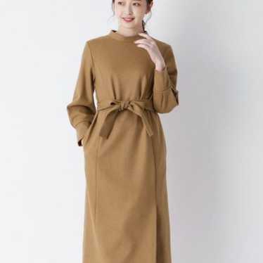 Modify♡Belted High Neck Dress - image 1