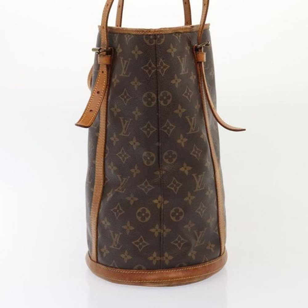 Louis Vuitton LOUIS VUITTON Monogram Bucket GM Sh… - image 4