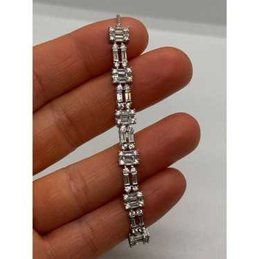 925 STERLING SILVER CZ BRACELET