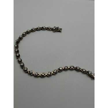 925 STERLING SILVER CZ BRACELET