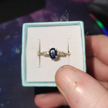 Sapphire and Diamond ring