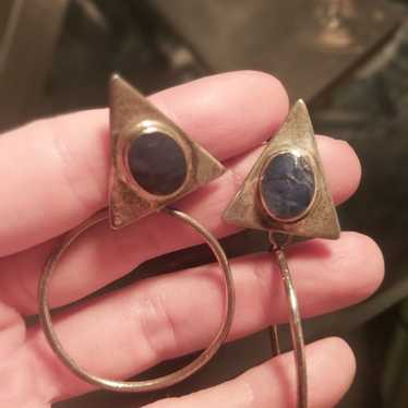 .925 lapis  .925 silver vintage Mexico l