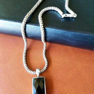 Vintage SIlpada Necklace & Black Onyx Pendant