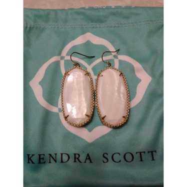 Kendra Scott White Pearl Deily Earrings - image 1