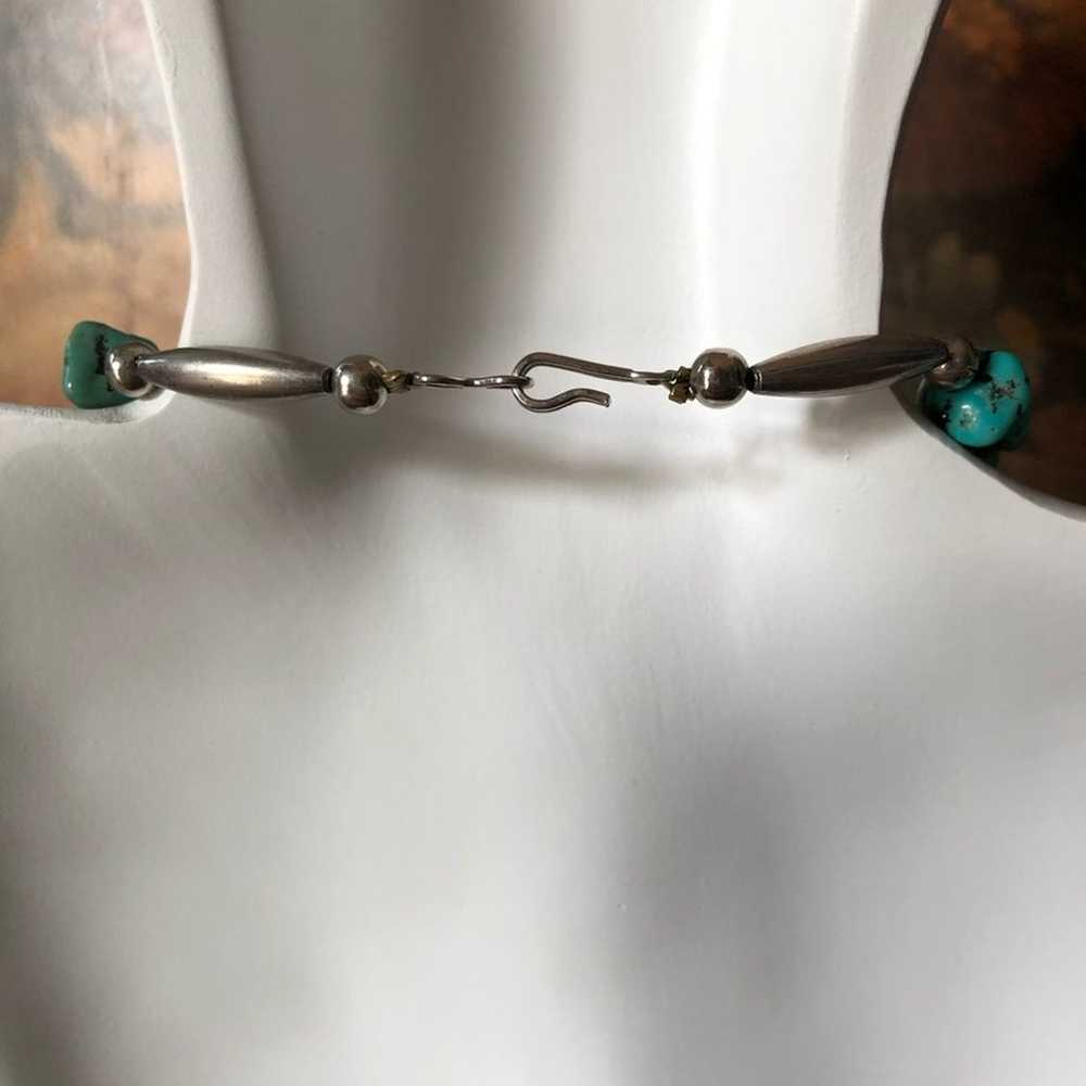 Vintage Genuine Turquoise Necklace - image 4