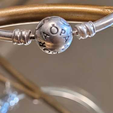 Vintage pandora   bracelet  with charm