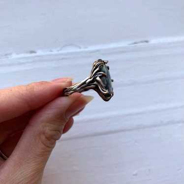 Sterling Silver Abstract Ring