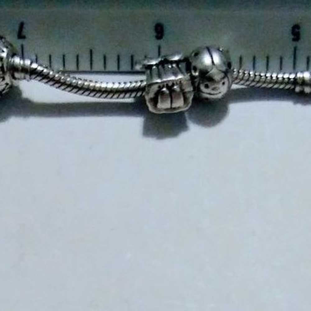 Vtg 925 ALE Pandora Bracelets w Charms - image 3