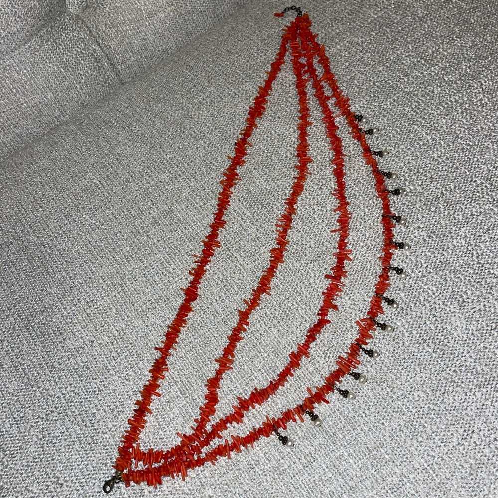 Coral Necklace & bracelet - image 11