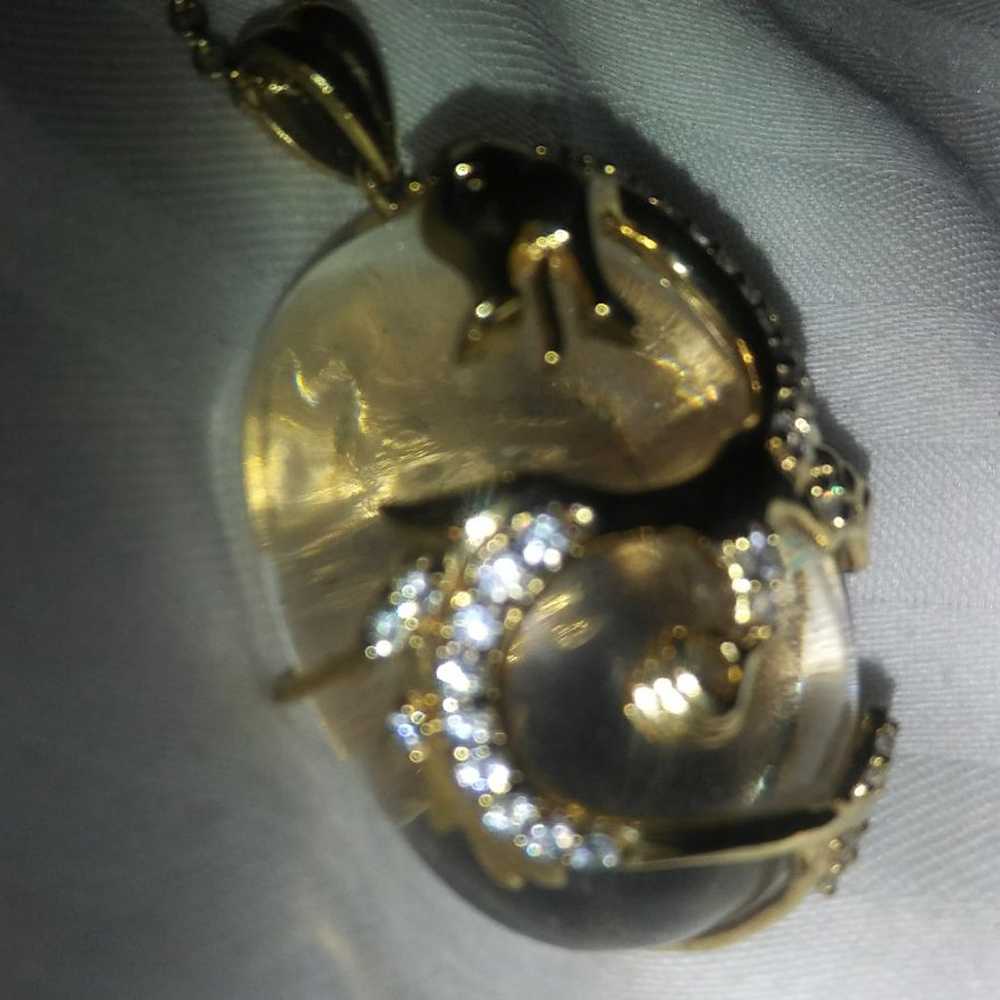 GOLD DRAGON & CRYSTAL PENDANT⚡ - image 9