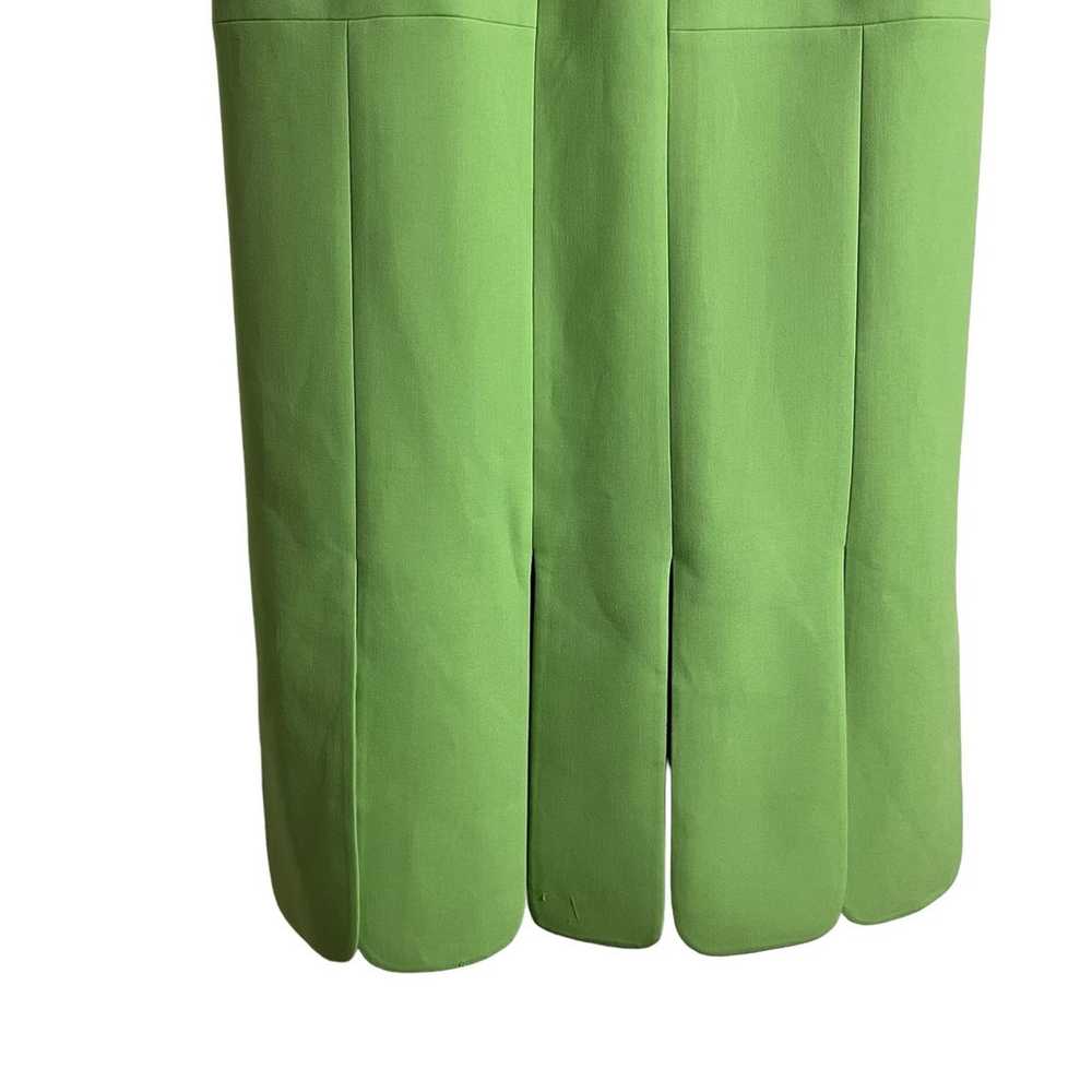 Alexis Dalia Split Scallop Green Sleeveless Midi … - image 7