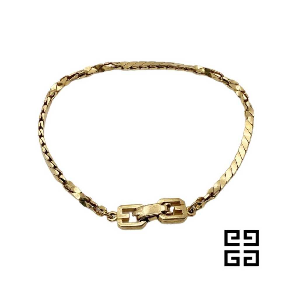 Givenchy [Authentic] Gold Bijoux Double G Serpent… - image 1