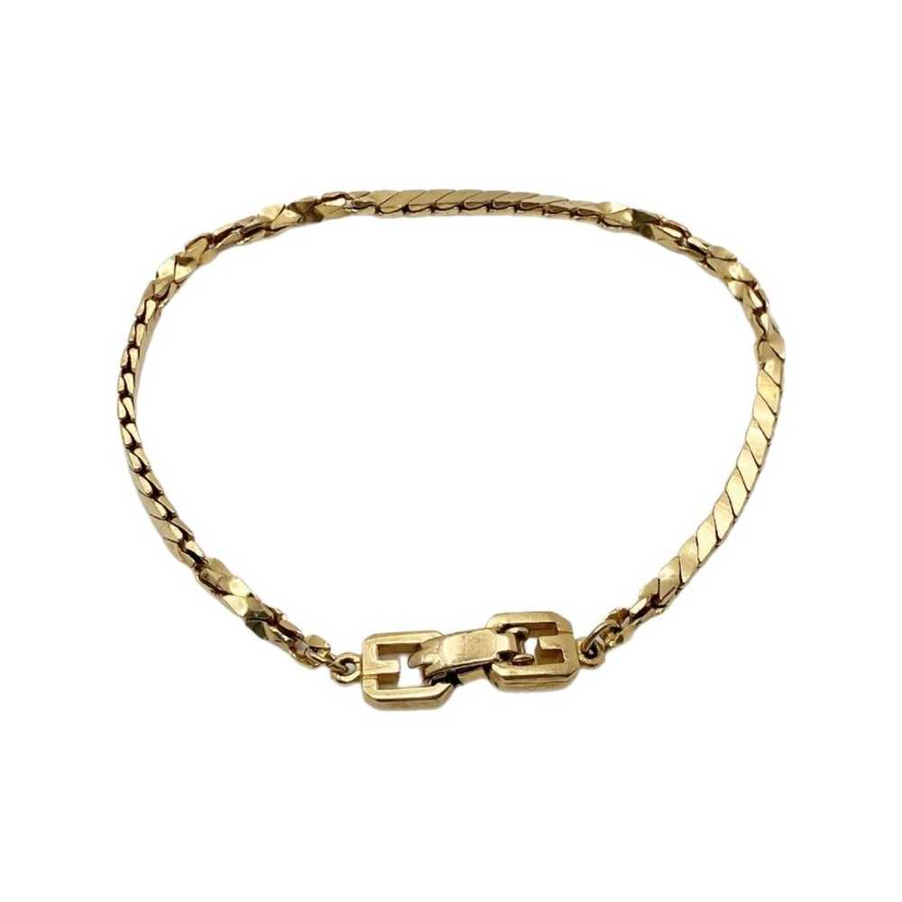 Givenchy [Authentic] Gold Bijoux Double G Serpent… - image 2