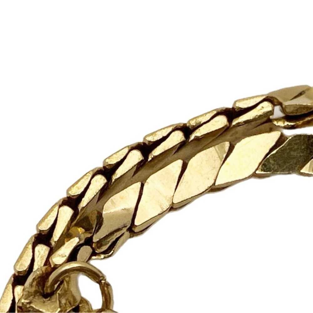 Givenchy [Authentic] Gold Bijoux Double G Serpent… - image 4