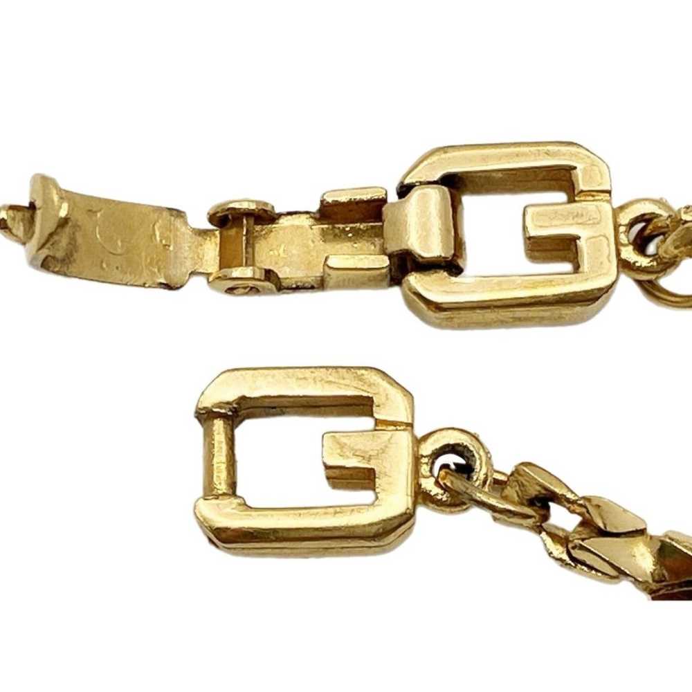 Givenchy [Authentic] Gold Bijoux Double G Serpent… - image 5