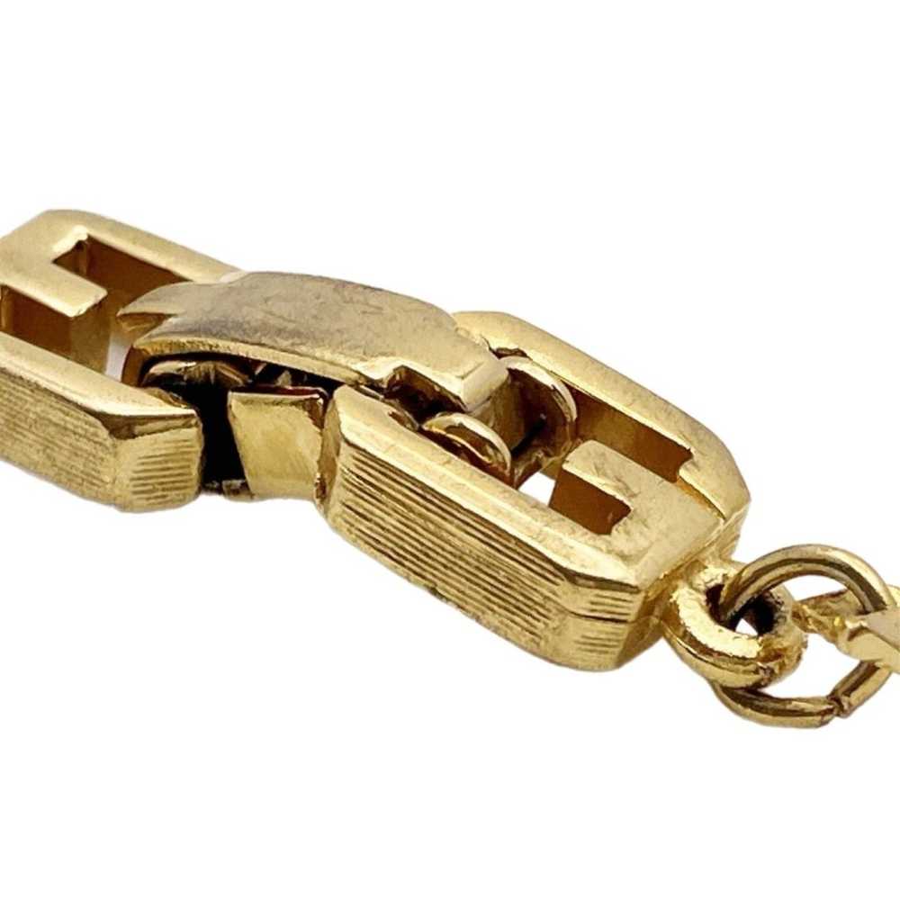 Givenchy [Authentic] Gold Bijoux Double G Serpent… - image 7