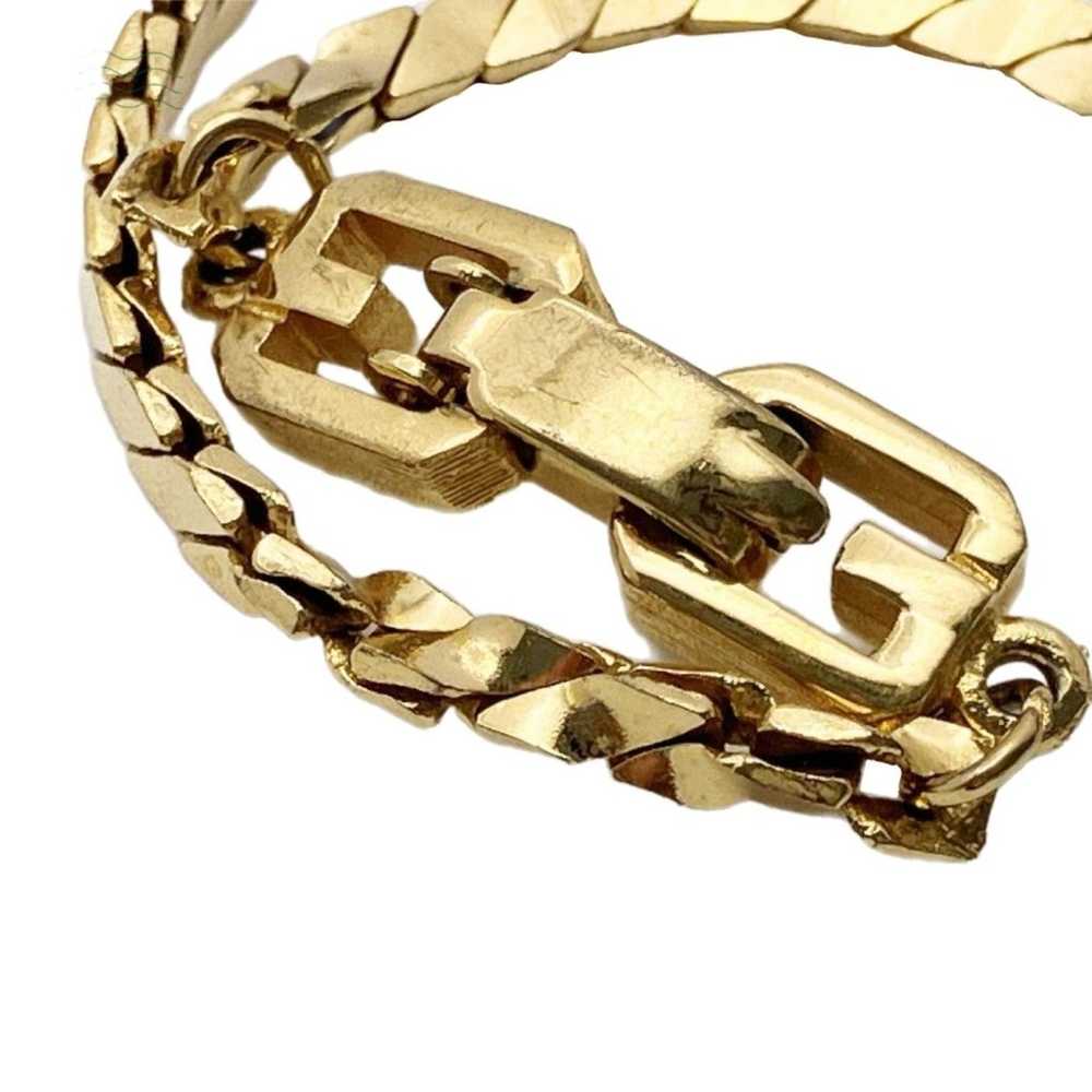 Givenchy [Authentic] Gold Bijoux Double G Serpent… - image 8