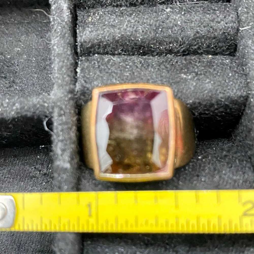 stephen dweck watermelon tourmaline ring - image 6