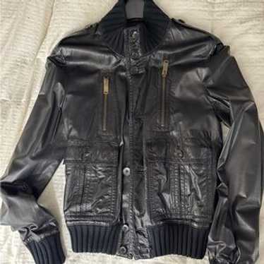 希少 OLD GUCCI 70's 2 Tone Leather Jacket 希少 OLD GUCCI 70's 2 Tone Leather Jacket
