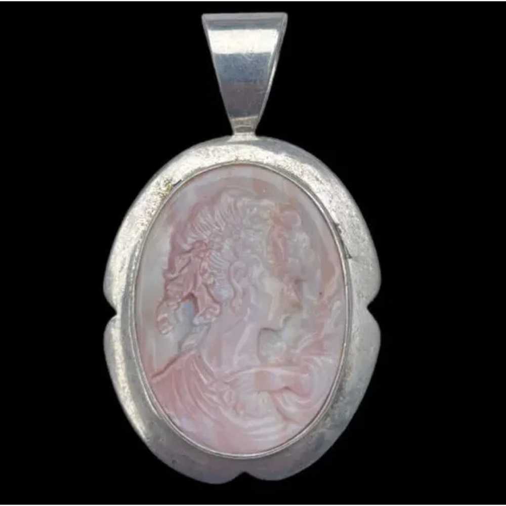 Lot of 5 - Sterling Silver Cameo Jewelry Vintage … - image 4