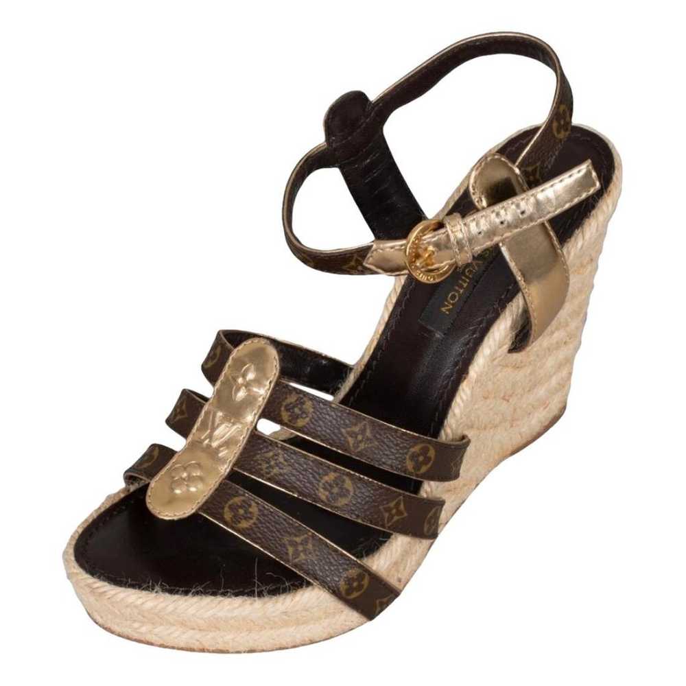 Louis Vuitton Leather sandal - image 1