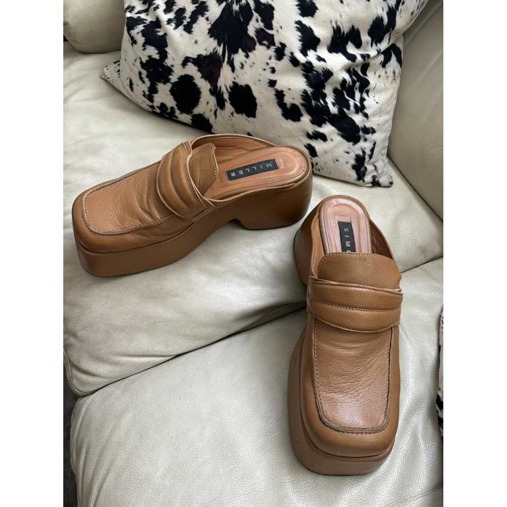 Simon Miller Leather mules & clogs - image 6