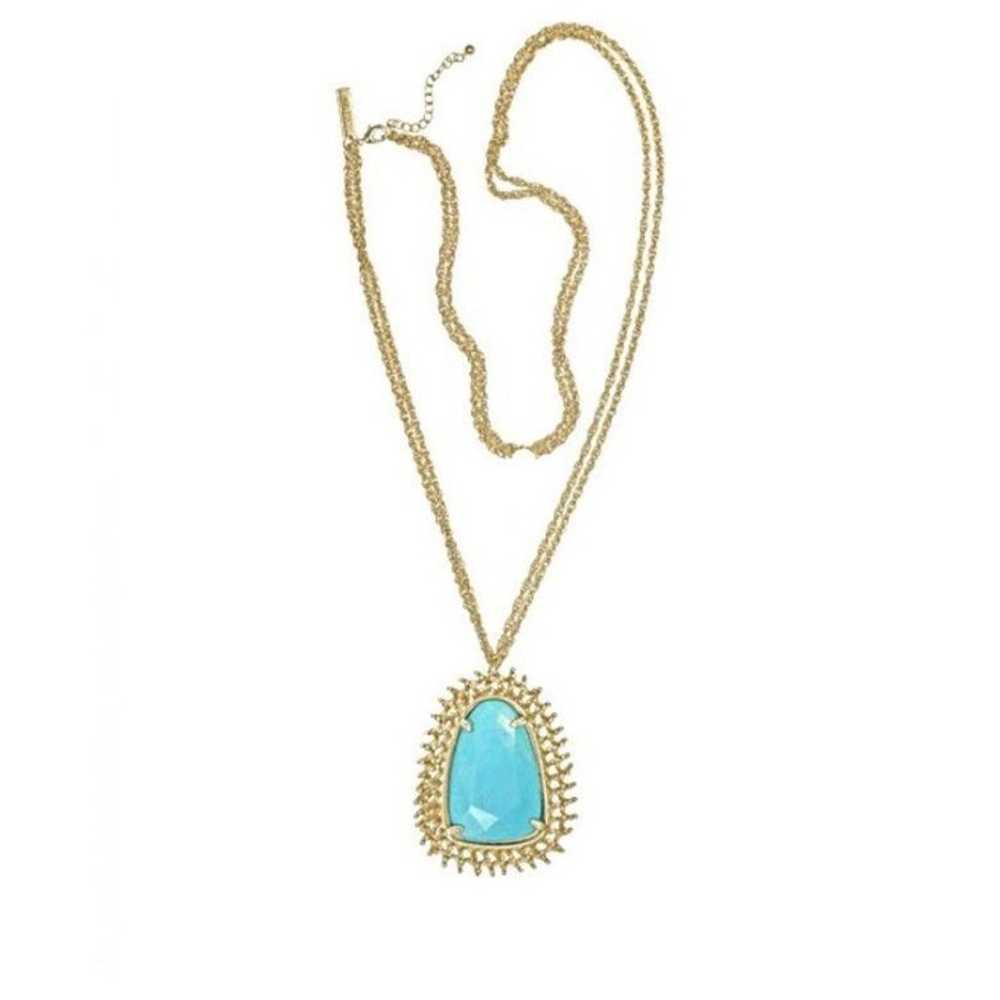 Kendra Scott White Ziggy Necklace - image 2