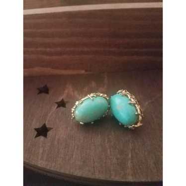 Kendra Scott Turquoise Blue Earrings - image 1