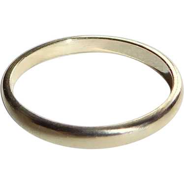 Classic 14k Yellow Gold Band Ring