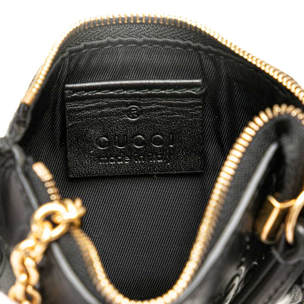 Black Gucci Guccissima Coin Pouch - image 5