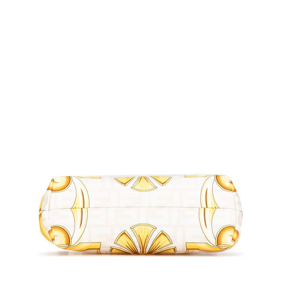 Yellow Fendi Fendace Fendi First Coated Canvas FF… - image 3