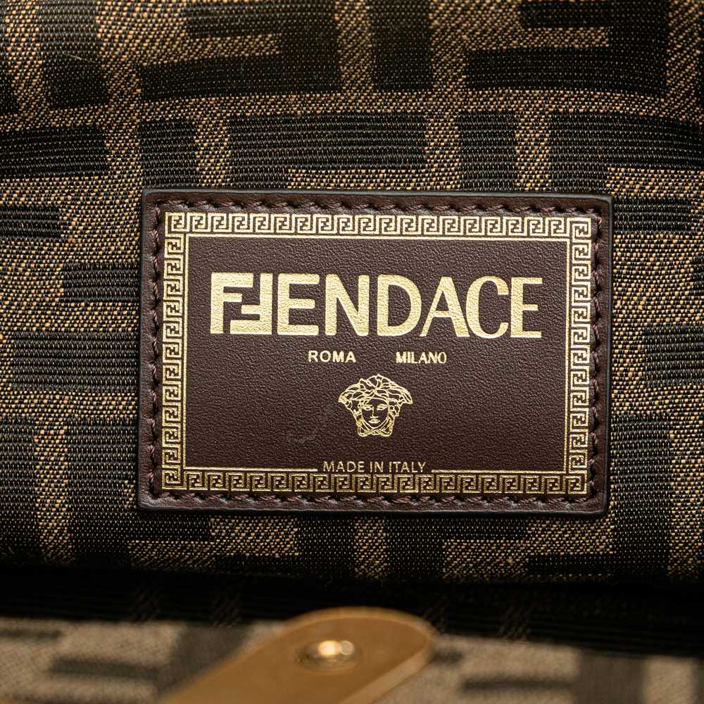 Yellow Fendi Fendace Fendi First Coated Canvas FF… - image 5