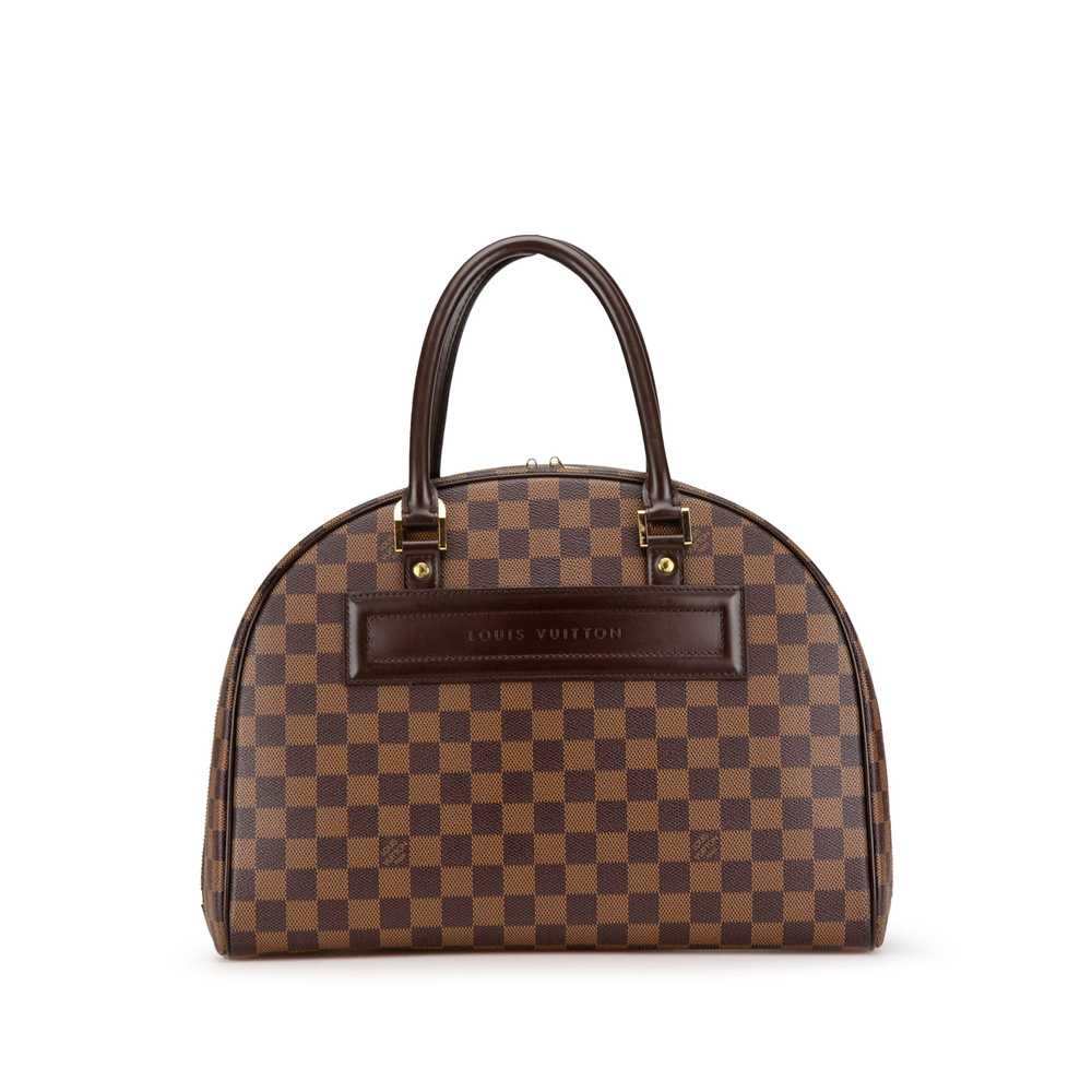 Brown Louis Vuitton Damier Ebene Nolita Travel Bag - image 1