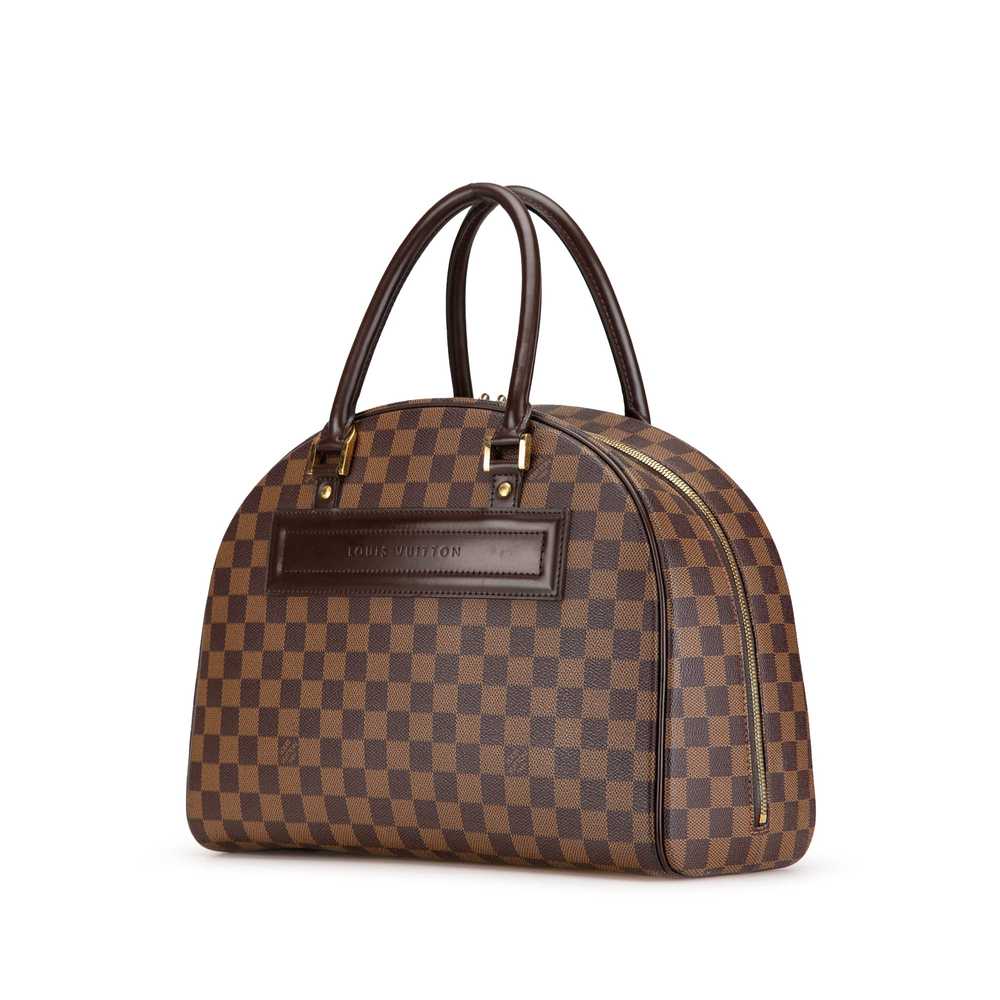 Brown Louis Vuitton Damier Ebene Nolita Travel Bag - image 2