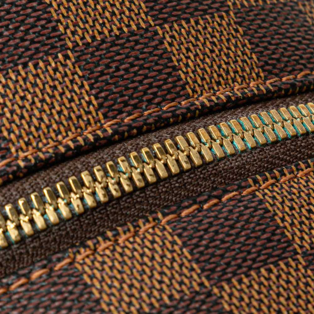 Brown Louis Vuitton Damier Ebene Nolita Travel Bag - image 6