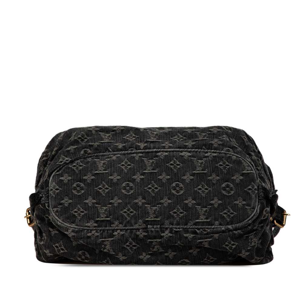 Black Louis Vuitton Monogram Denim Mahina XS Cros… - image 3