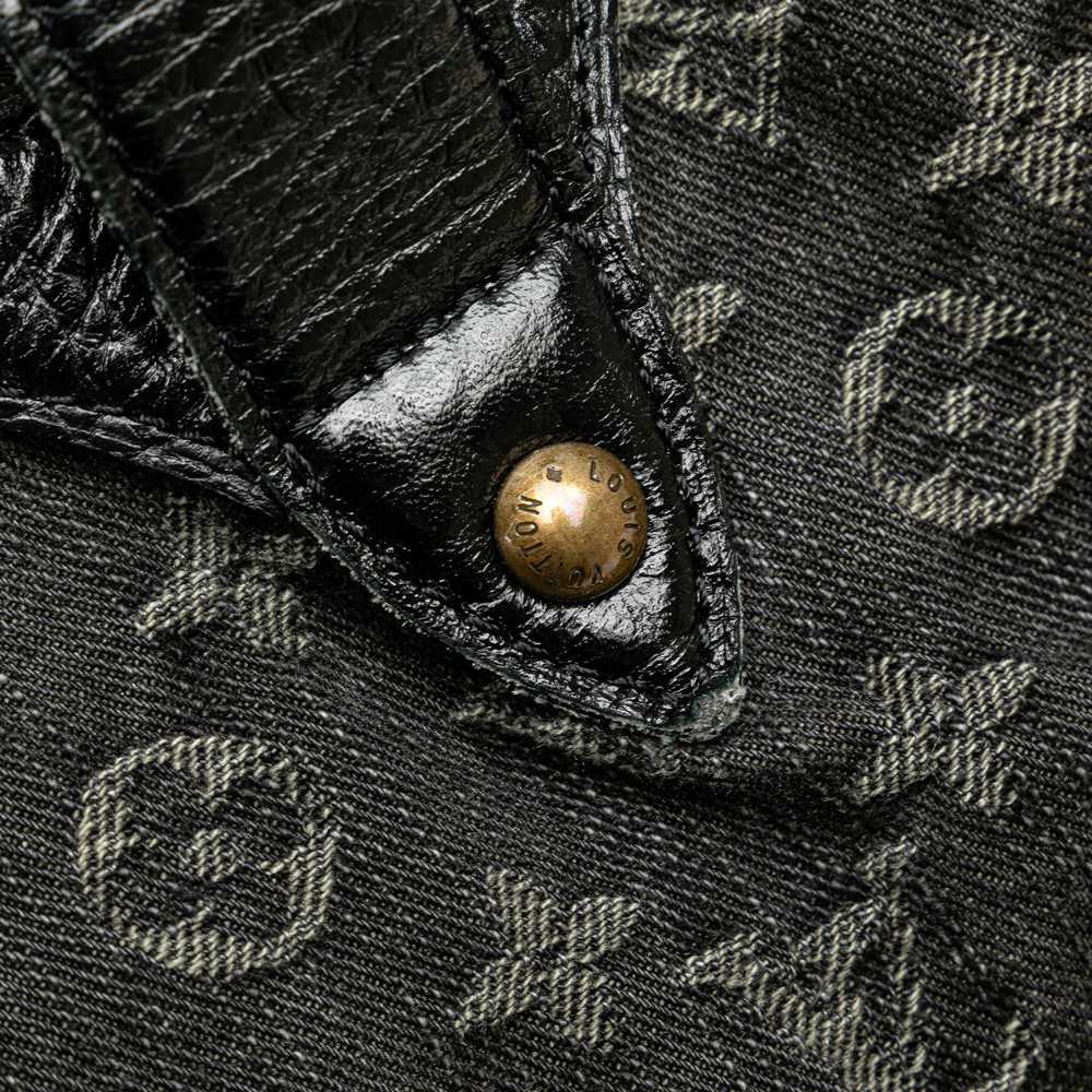 Black Louis Vuitton Monogram Denim Mahina XS Cros… - image 8