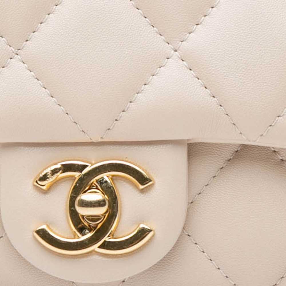 Beige Chanel Small Quilted Lambskin Funky Town Fl… - image 8