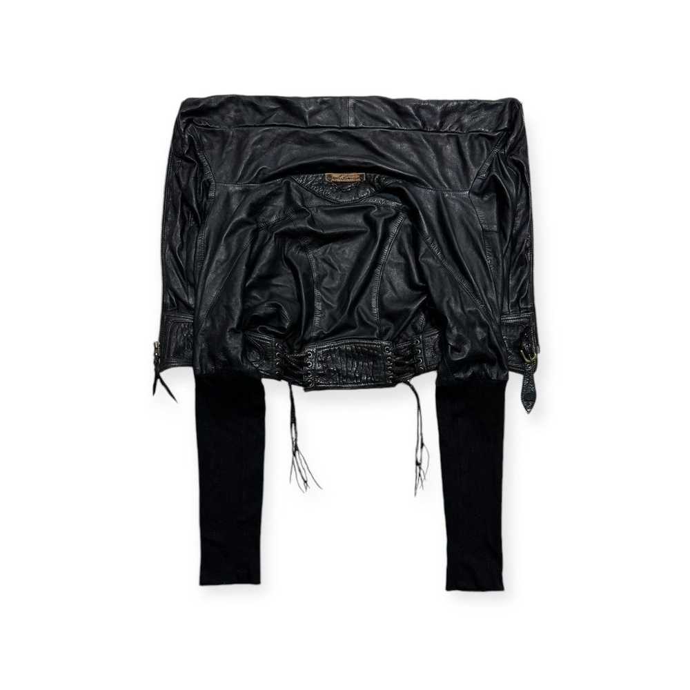 14th Addiction 14th Cropped Bono Leather Jacket - image 1