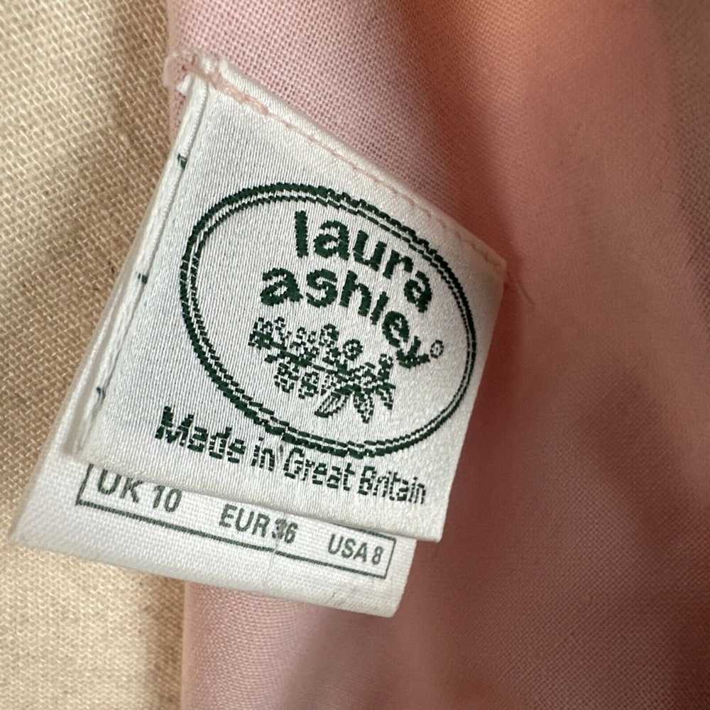 Laura Ashley Vintage Victorian Midi Dress Size S … - image 8