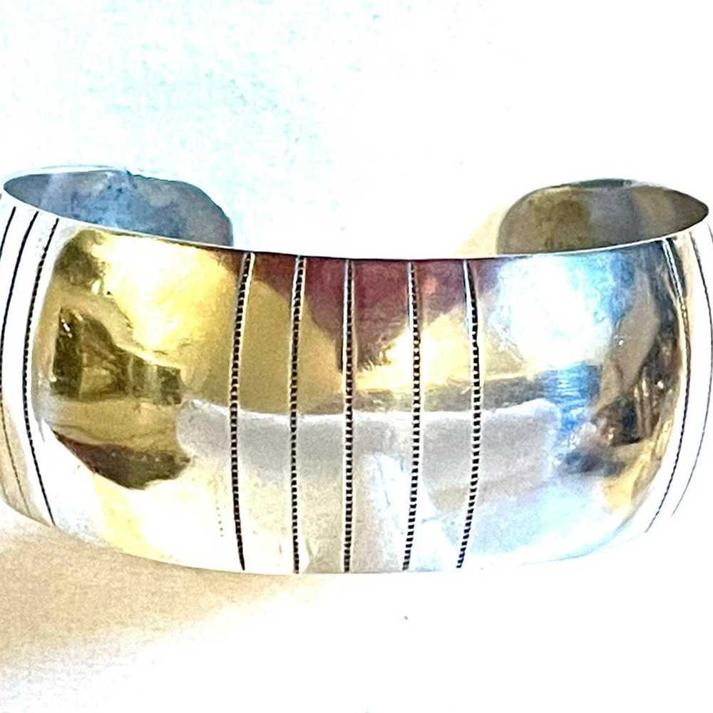 Navajo Tracy Sterling Cuff - image 3