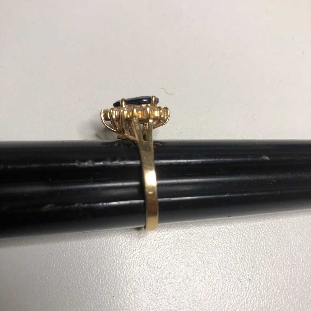 14k yellow gold ring - image 3