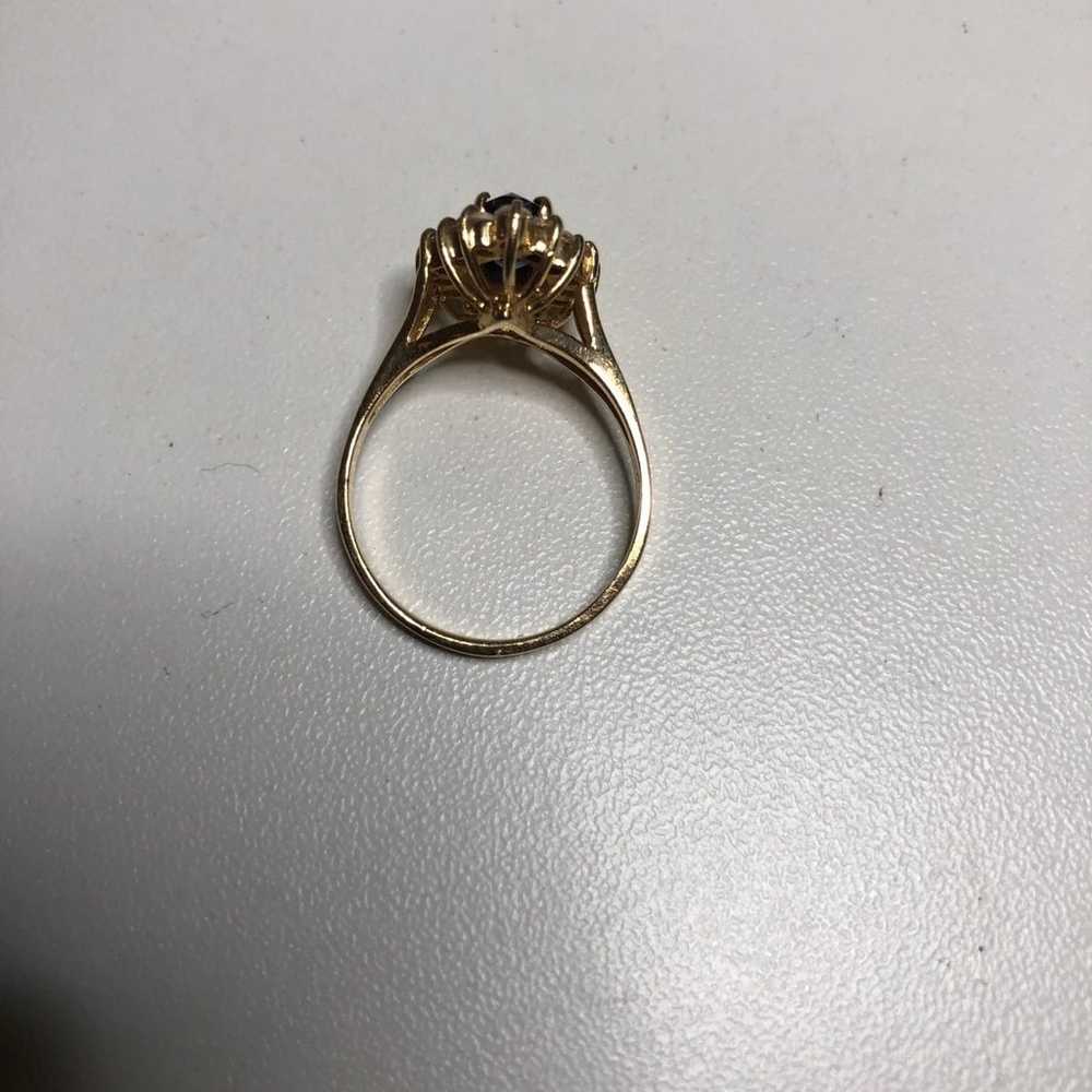 14k yellow gold ring - image 4