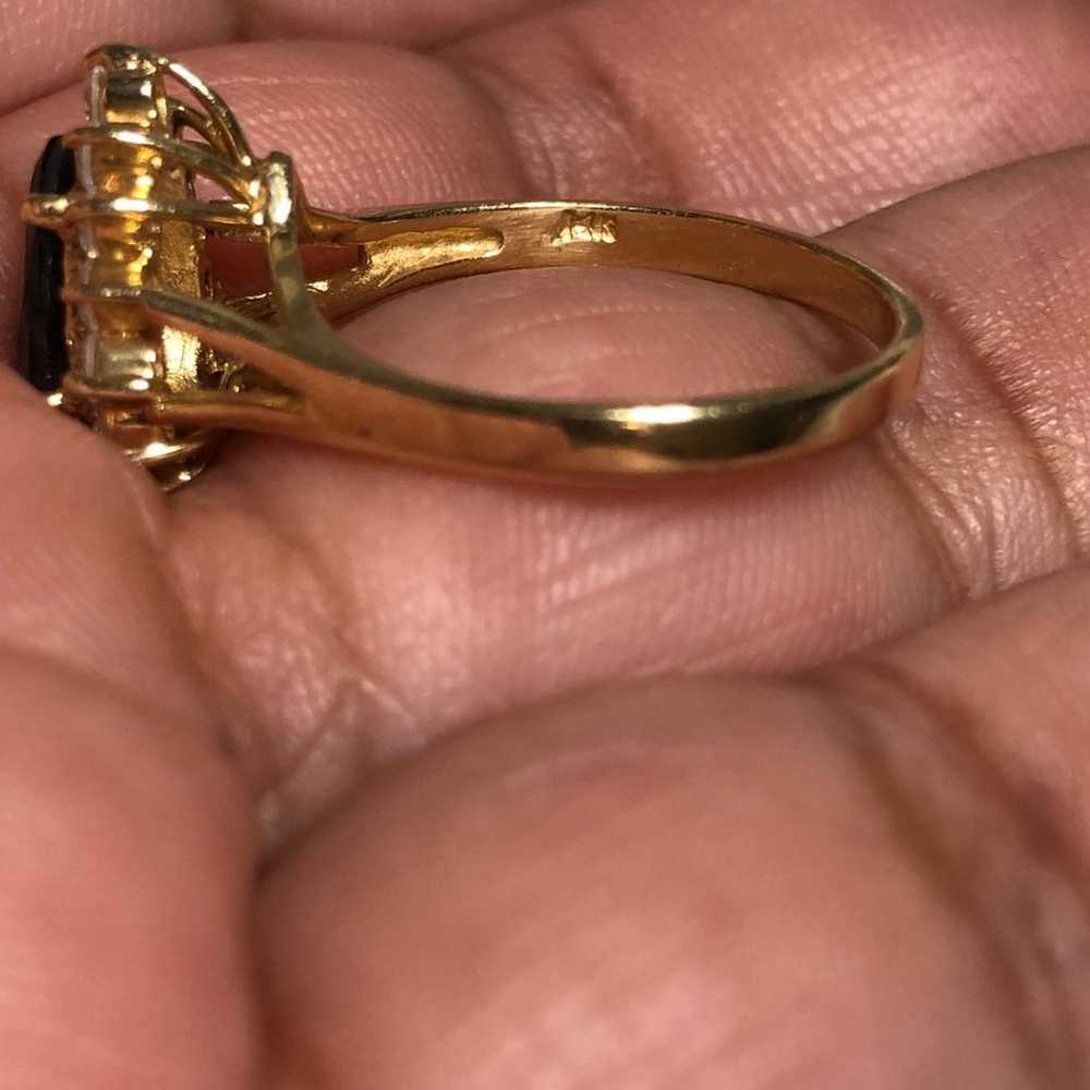 14k yellow gold ring - image 6