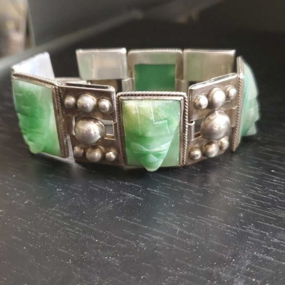 Heavy sterling made in Mexico bracelet. Weighs 80… - image 1