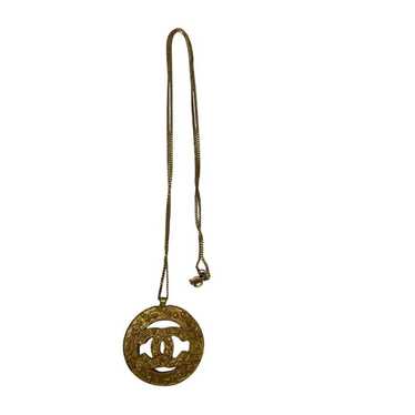 CHANEL Vintage Coco Mark 94A Necklace Pendant - image 1