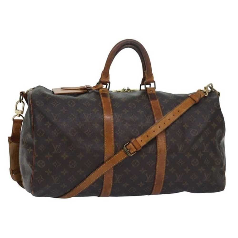 Louis Vuitton LOUIS VUITTON Monogram Keepall Band… - image 1