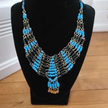 Antique Art Deco Egyptian Revival Necklace