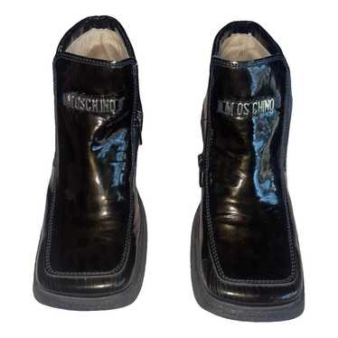 Moschino Patent leather mocassin boots - image 1