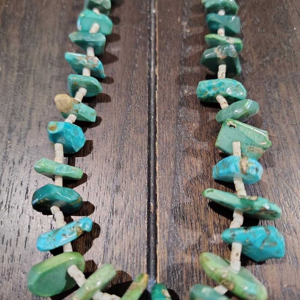 Vintage Native American Navajo Pueblo Turquoise N… - image 9